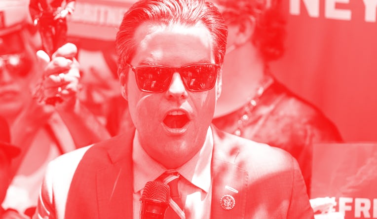 LOS ANGELES, CA - JULY 14: Matt Gaetz is seen on July 14, 2021 in Los Angeles, California. (Photo b...