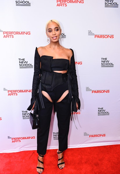 NEW YORK, NY - 21 MAI: Solange Knowles assiste au 70e bénéfice annuel Parsons au Pier Sixty à Chelsea Piers le 21 mai 2018 à New York.  (Photo de Hannah Turner-Harts/Patrick McMullan via Getty Images)