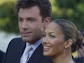 Jennifer Lopez & Ben Affleck during Daredevil Premiere - Arrivals at Mann Village Theatre in Westwoo...