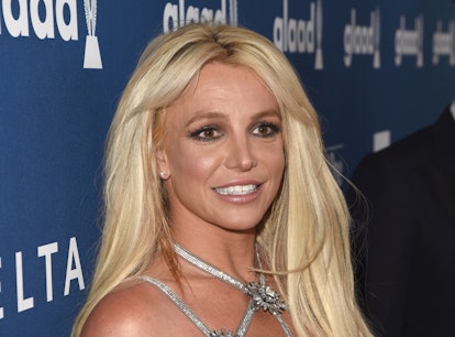 BEVERLY HILLS, CA - APRIL 12:  Honoree Britney Spears attends the 29th Annual GLAAD Media Awards at ...