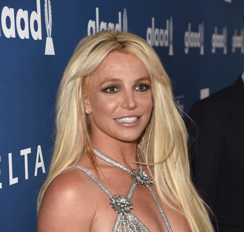 BEVERLY HILLS, CA - APRIL 12:  Honoree Britney Spears attends the 29th Annual GLAAD Media Awards at ...