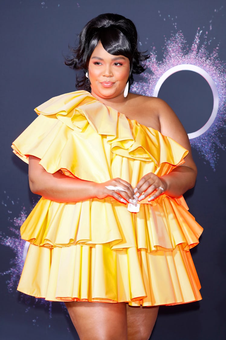 LOS ANGELES, USA - NOVEMBER 24: (EDITORS NOTE: Image has been digitally retouched) Lizzo arrives at ...