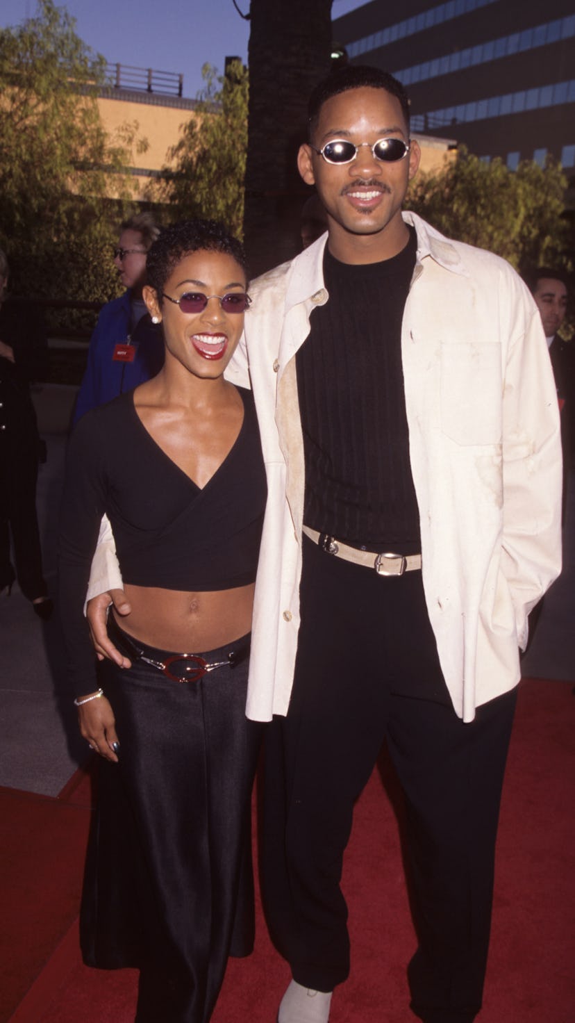 Jada Pinkett and Will Smith during "The Nutty Professor" Los Angeles Benefit Premiere at Universal S...