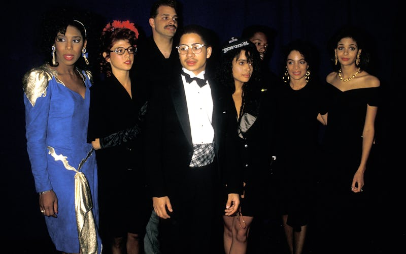 The cast of "A Different World" comes together for a photo.