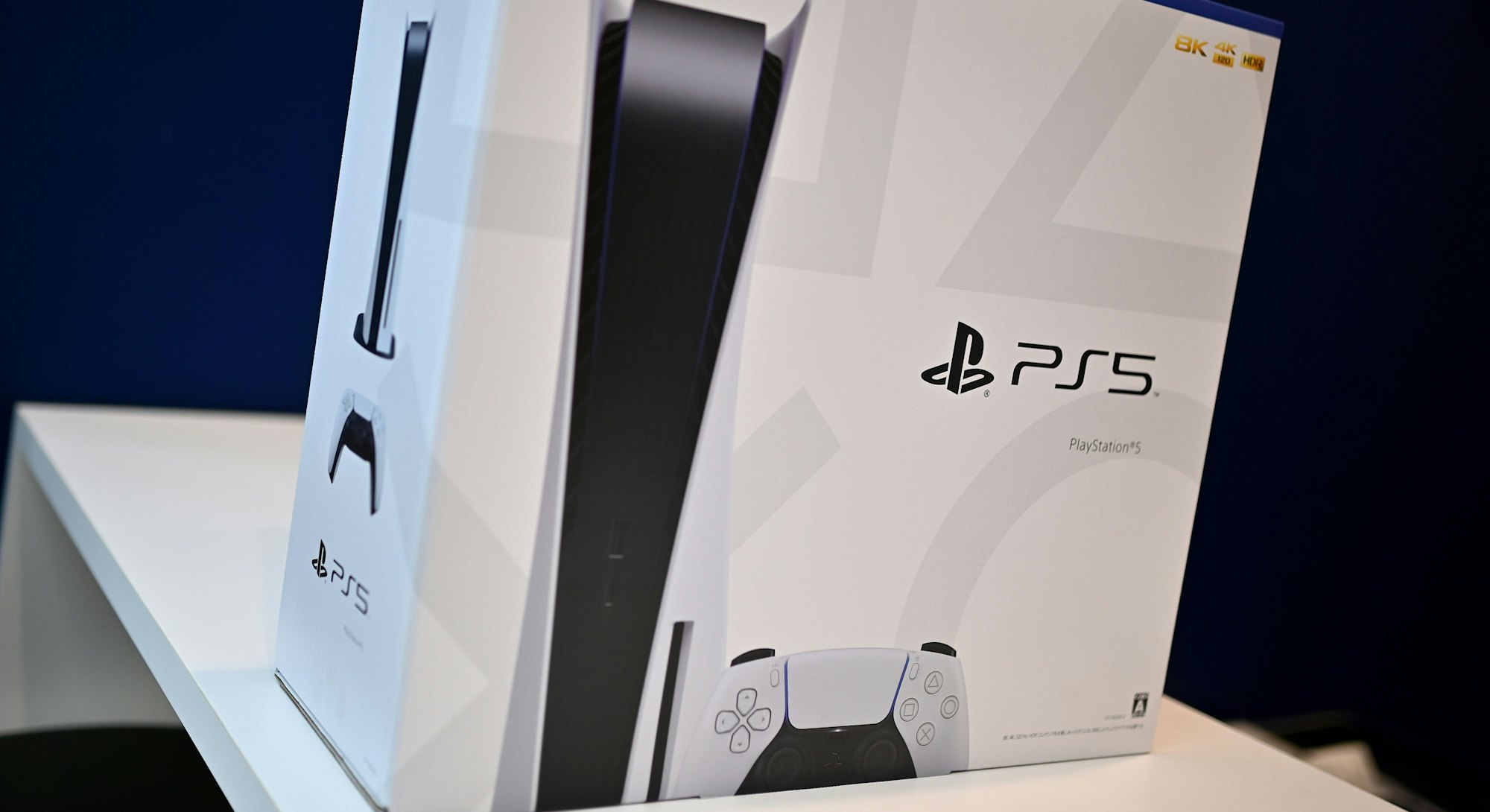 The new Sony PlayStation 5 gaming console is seen for sale on the first day of its launch, at an ele...