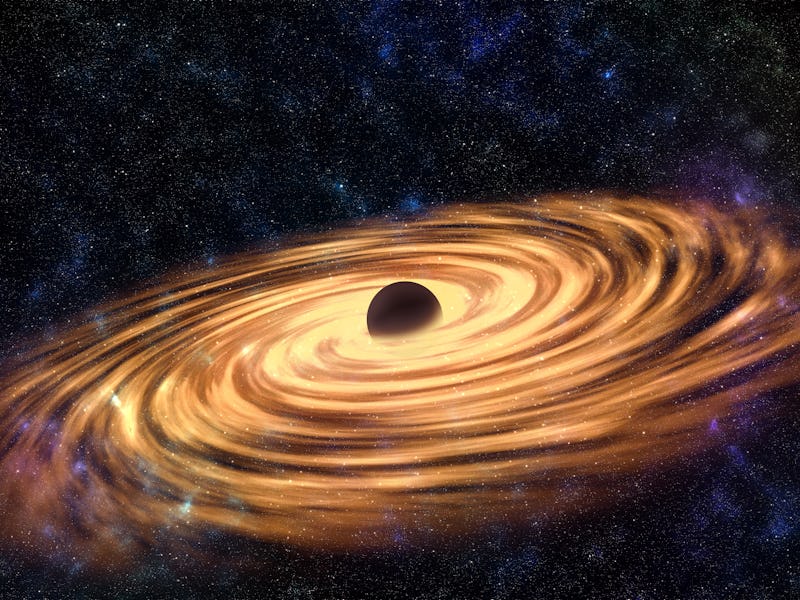 Updated versión of a Black hole with accretion disk