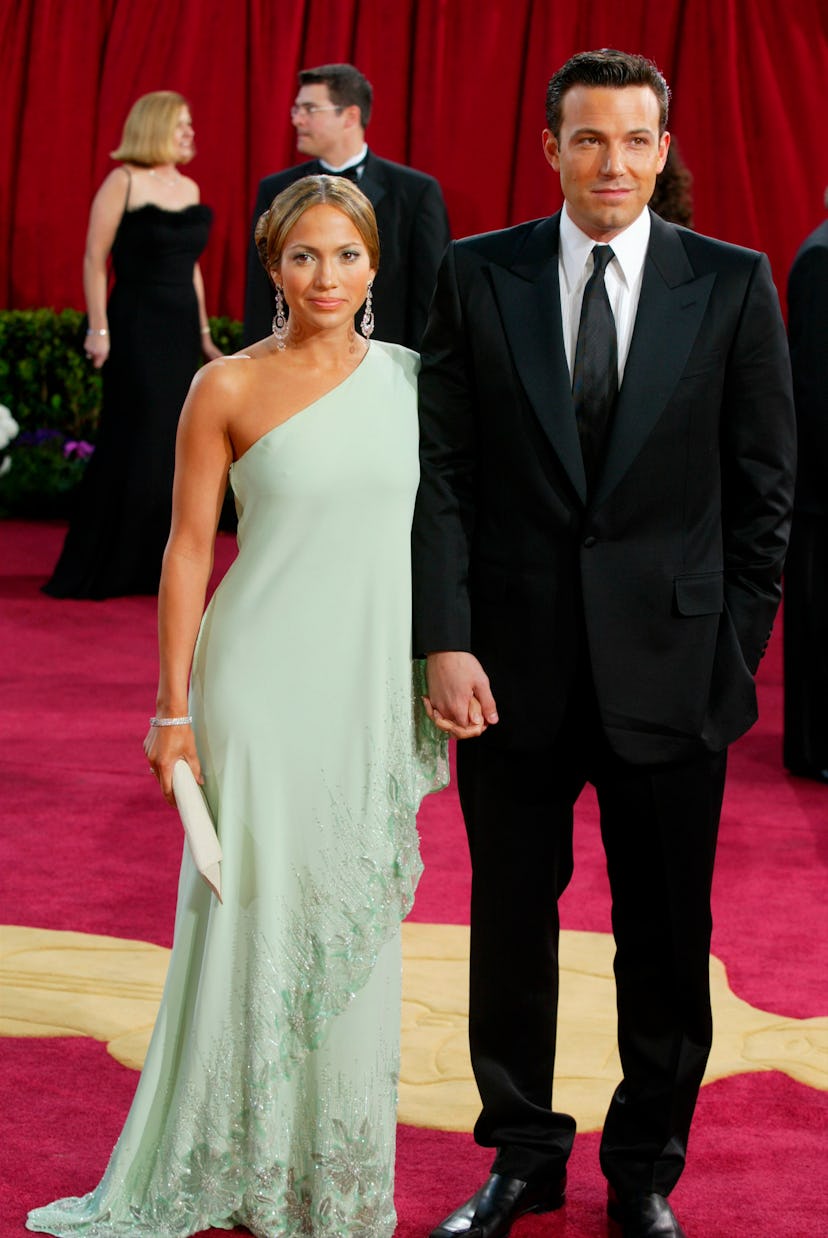 Jennifer Lopez & Ben Affleck's outfits channel the best 2000s fashion trends. Ahead, find several lo...