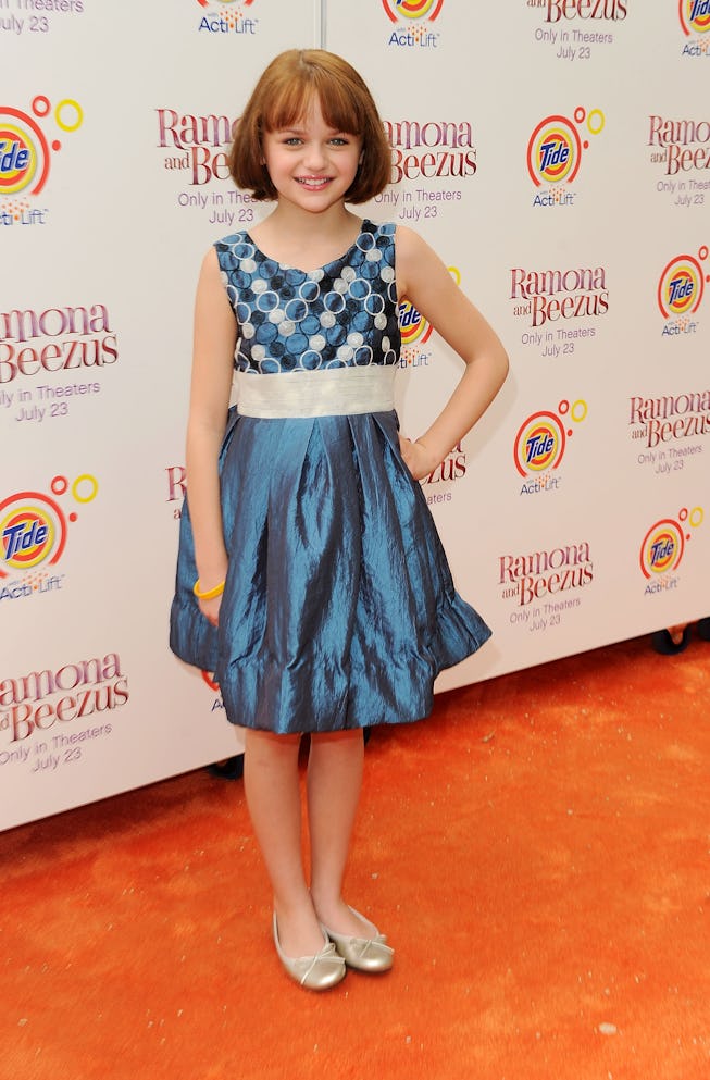NEW YORK - JULY 20:  Actress Joey King attends the premiere of "Ramona and Beezus" in Madison Square...