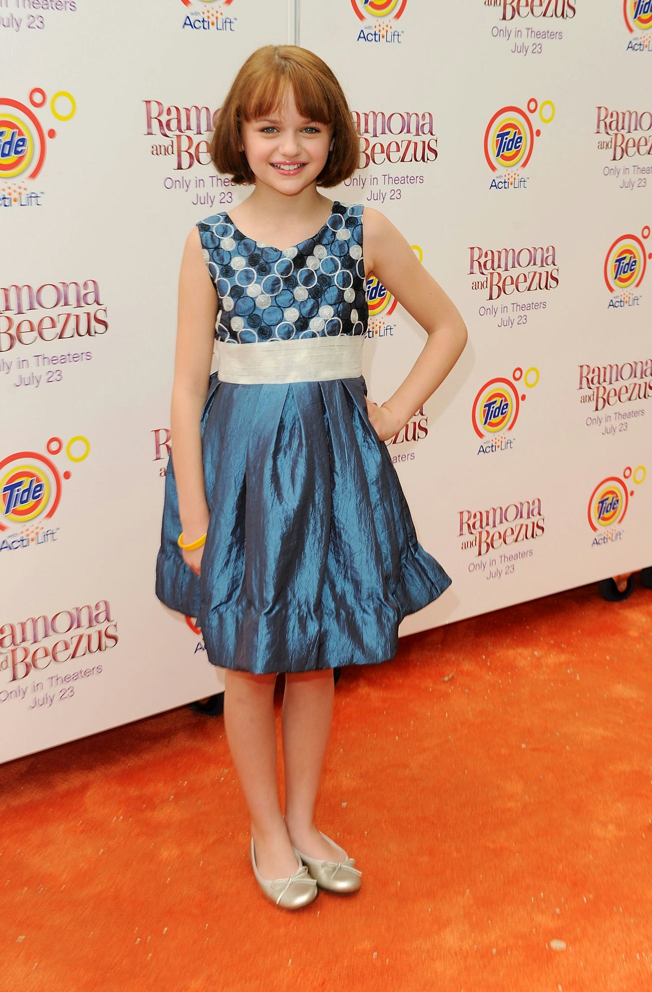 NEW YORK - JULY 20:  Actress Joey King attends the premiere of "Ramona and Beezus" in Madison Square...