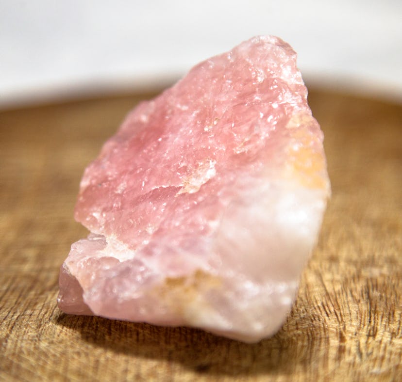 Rose quartz crystals can attract love and romance in your life.
