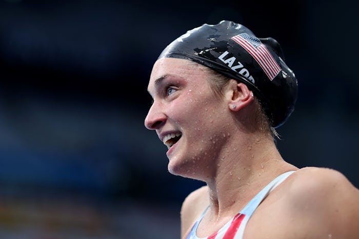 Annie Lazor won a bronze medal after losing her dad.