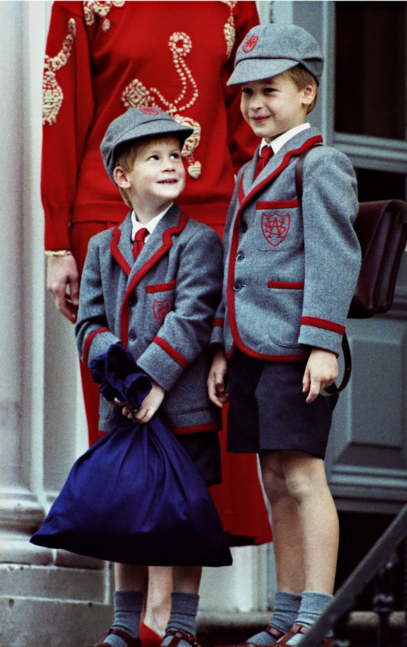 Both princes attended Wetherby.