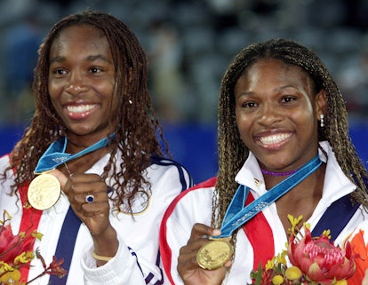 Serena and Venus Williams took home gold medals at the 2000 Olympics in Sydney, Australia.