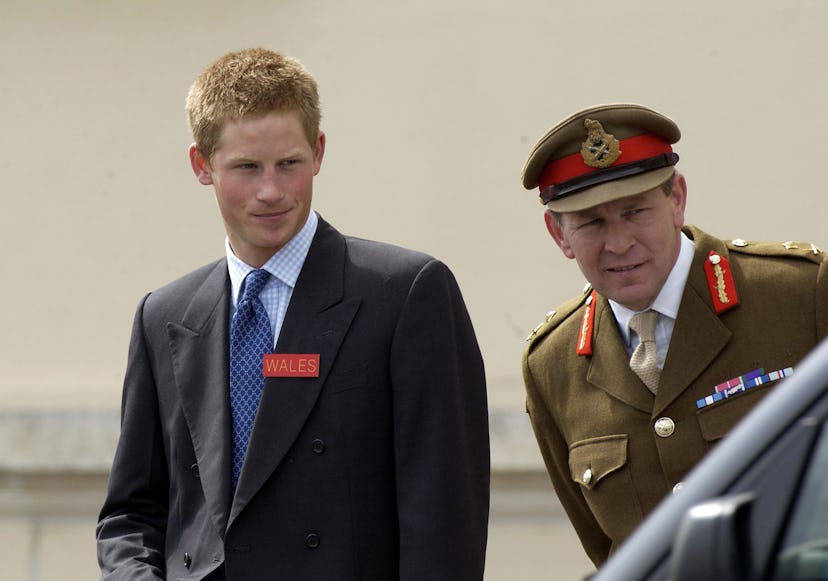 Prince Harry attended the Royal Military Academy.