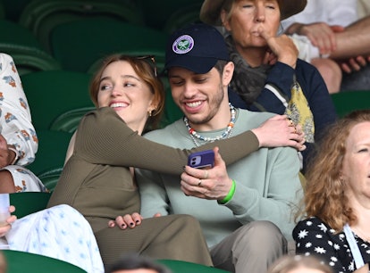 Phoebe Dynevor and Pete Davidson were spotted on a date at Wimbledon.