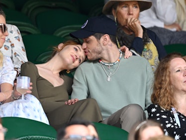Phoebe Dynevor and Pete Davidson were spotted on a date at Wimbledon.
