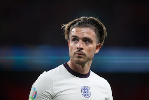 LONDON, ENGLAND - JUNE 22: Jack Grealish of England looks on during the UEFA Euro 2020 Championship ...