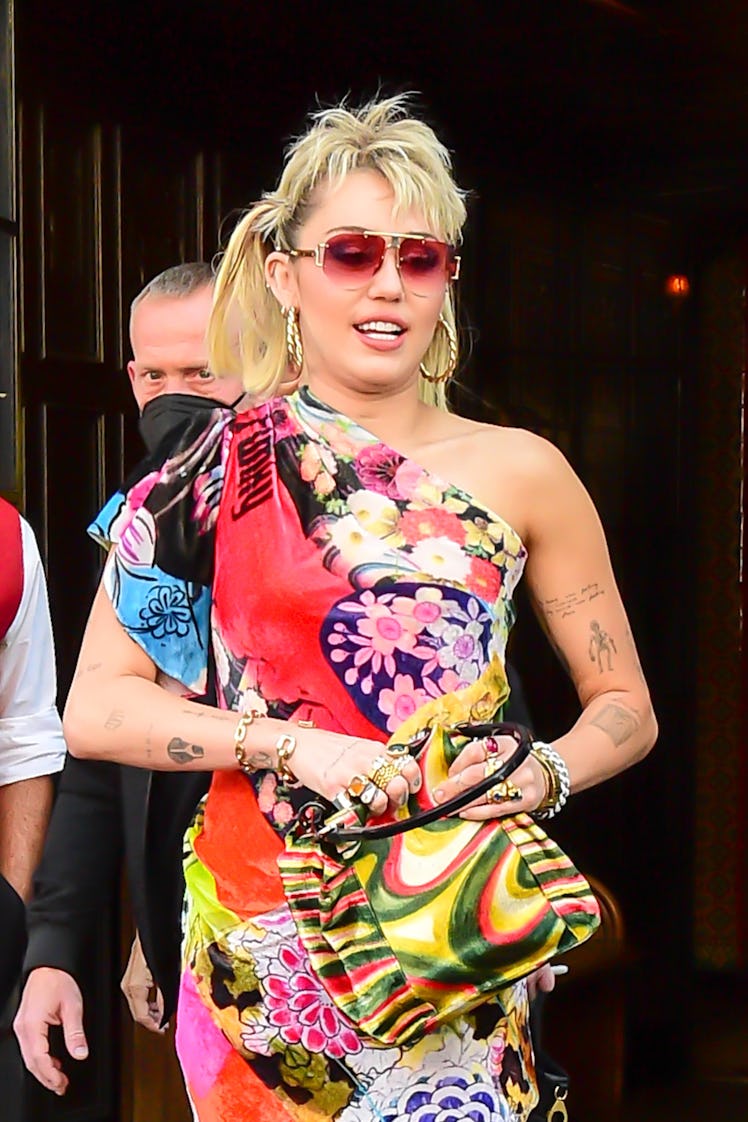 Miley Cyrus showed her support for Britney Spears by yelling "Free Britney" during her Fourth of Jul...