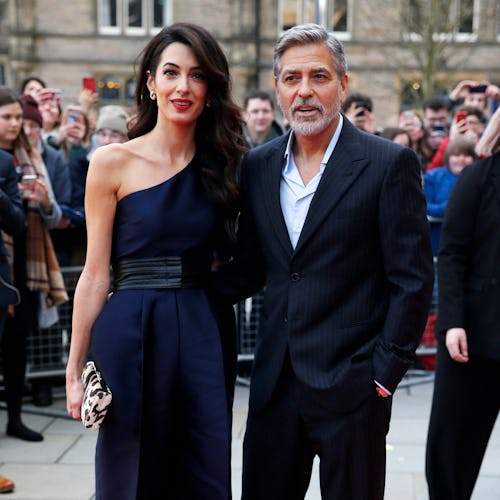 George and Amal Clooney attend the People’s Postcode Lottery Charity Gala in 2019 in Edinburgh, Scot...