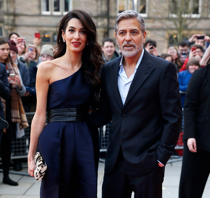 George and Amal Clooney attend the People’s Postcode Lottery Charity Gala in 2019 in Edinburgh, Scot...