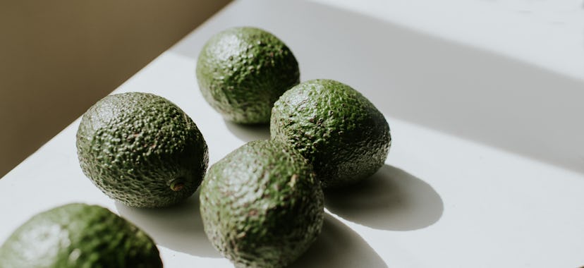 Avocados with bumpy skin. Genital warts are a kind of sex bump that can be a skin problem after sex.