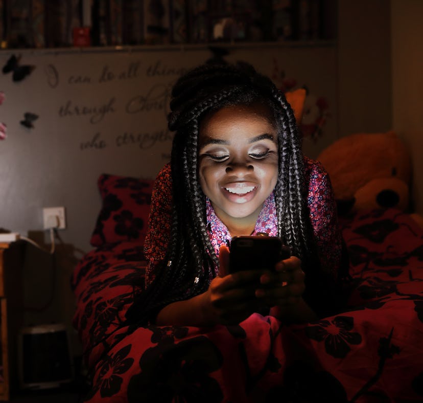 Send your partner a sexy text at night before bed.