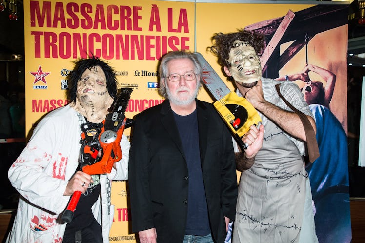 PARIS, FRANCE - SEPTEMBER 23:  Tobe Hooper attends the Texas Chain Saw Massacre screening For Film's...