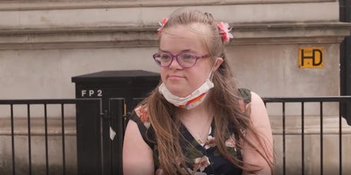 Heidi Crowter, a young woman with Down's syndrome from Coventry, who has presented a petition to Num...