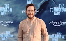 LOS ANGELES, CALIFORNIA - JUNE 30: Chris Pratt attends the premiere of Amazon's "The Tomorrow War" a...