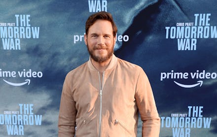 LOS ANGELES, CALIFORNIA - JUNE 30: Chris Pratt attends the premiere of Amazon's "The Tomorrow War" a...