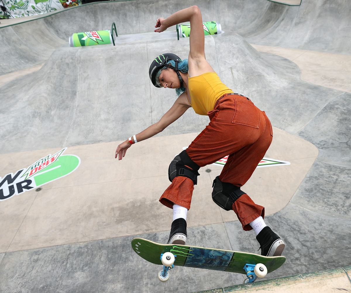 DES MOINES, IOWA - MAY 21:  Lizzie Armanto of Finland competes in the Women's Park Semifinal at the ...