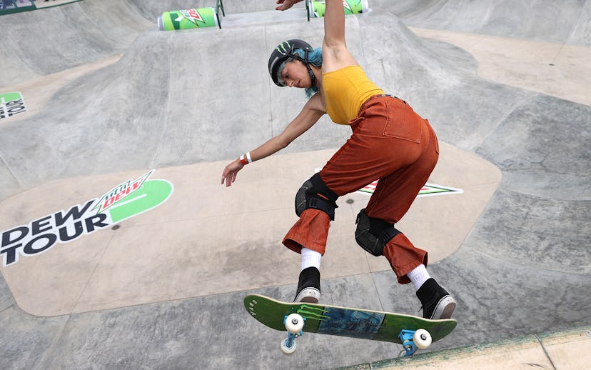DES MOINES, IOWA - MAY 21: Lizzie Armanto of Finland competes in the Women's Park Semifinal at the ...