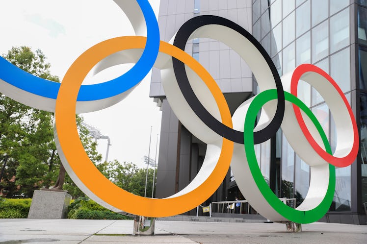 2021 Olympic Rings for the Olympics Opening ceremony