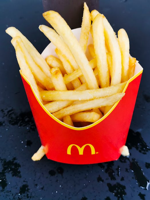 You could score a lifetime of free fries from McDonald's with its World Famous Fan Contest.