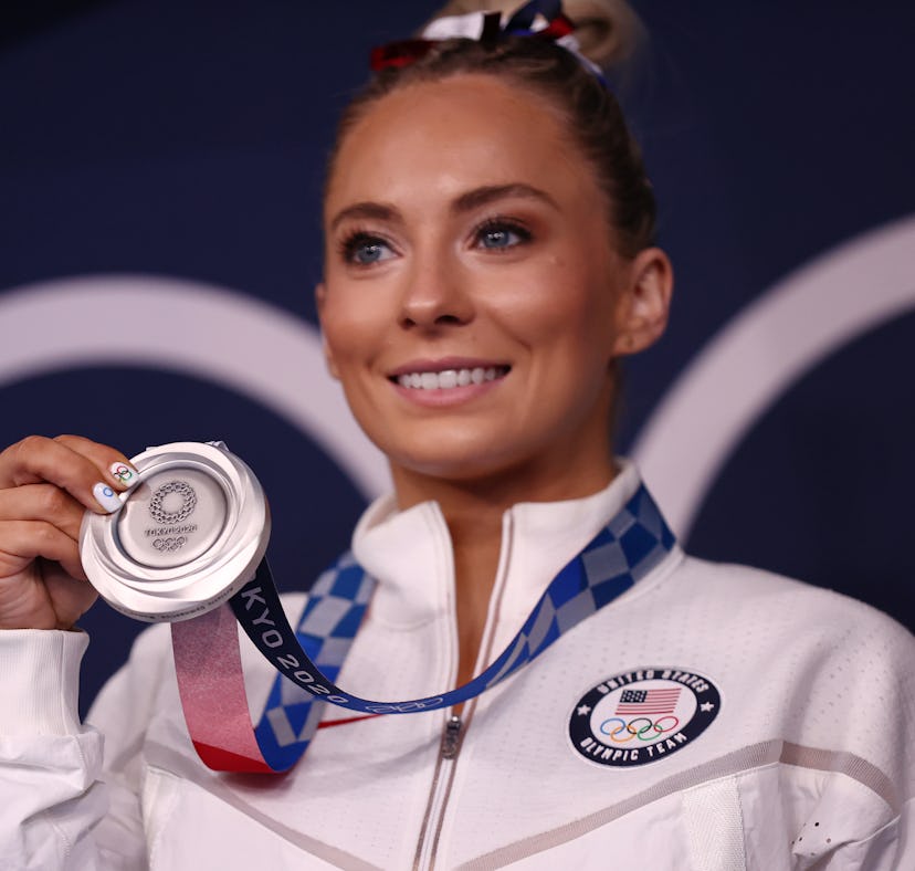 MyKayla Skinner dedicated her Olympic Silver medal to Simone Biles.
