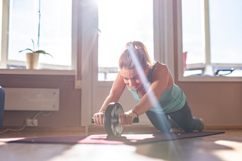 Trainers share 6 different ab roller workouts that strengthen your entire core.