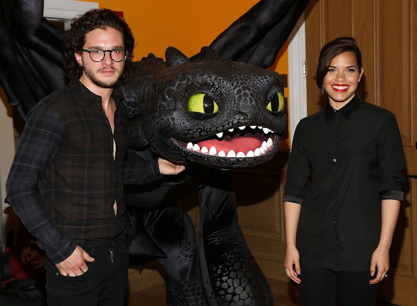 Kit Harington Fans Should Watch 'How to Train Your Dragon 2.' Photo via Monica Schipper/FilmMagic/Ge...