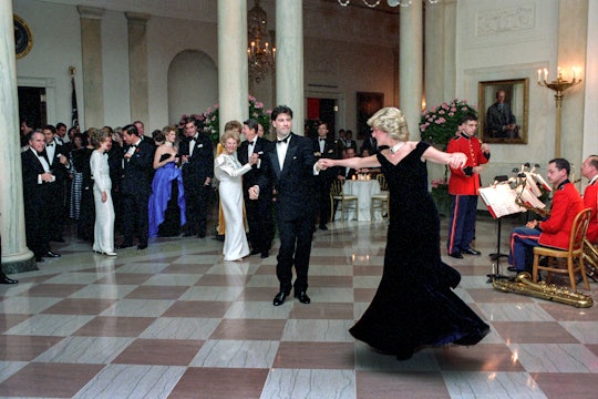 Princess Diana danced with John Travolta.