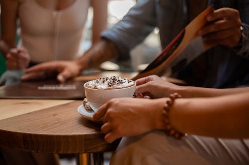 Friends in Coffee Shop