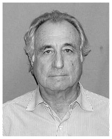 Bernard Madoff mugshot in circa 2008. (Photo courtesy Bureau of Prisons/Getty Images)  