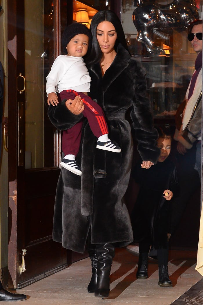 Kim Kardashian is certain son Saint is her "twin."