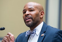 UNITED STATES - JULY 1: Dr. Jerome Adams, former surgeon general, testifies during the Select Subcom...