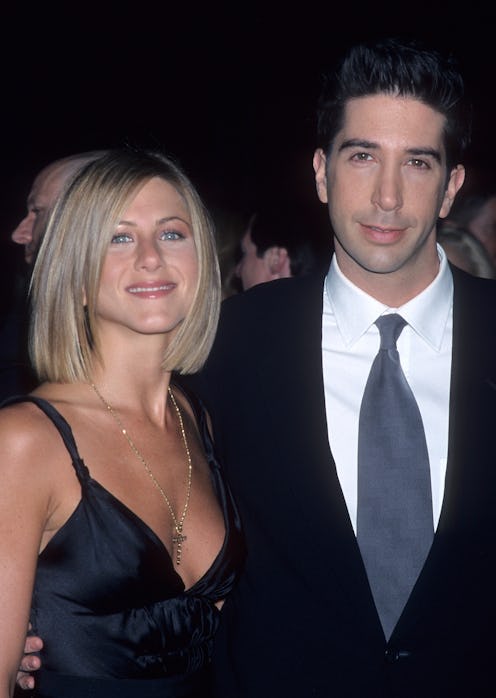 PASADENA,CA - JANUARY 7: Actress Jennifer Aniston and actor David Schwimmer attend the 27th Annual...