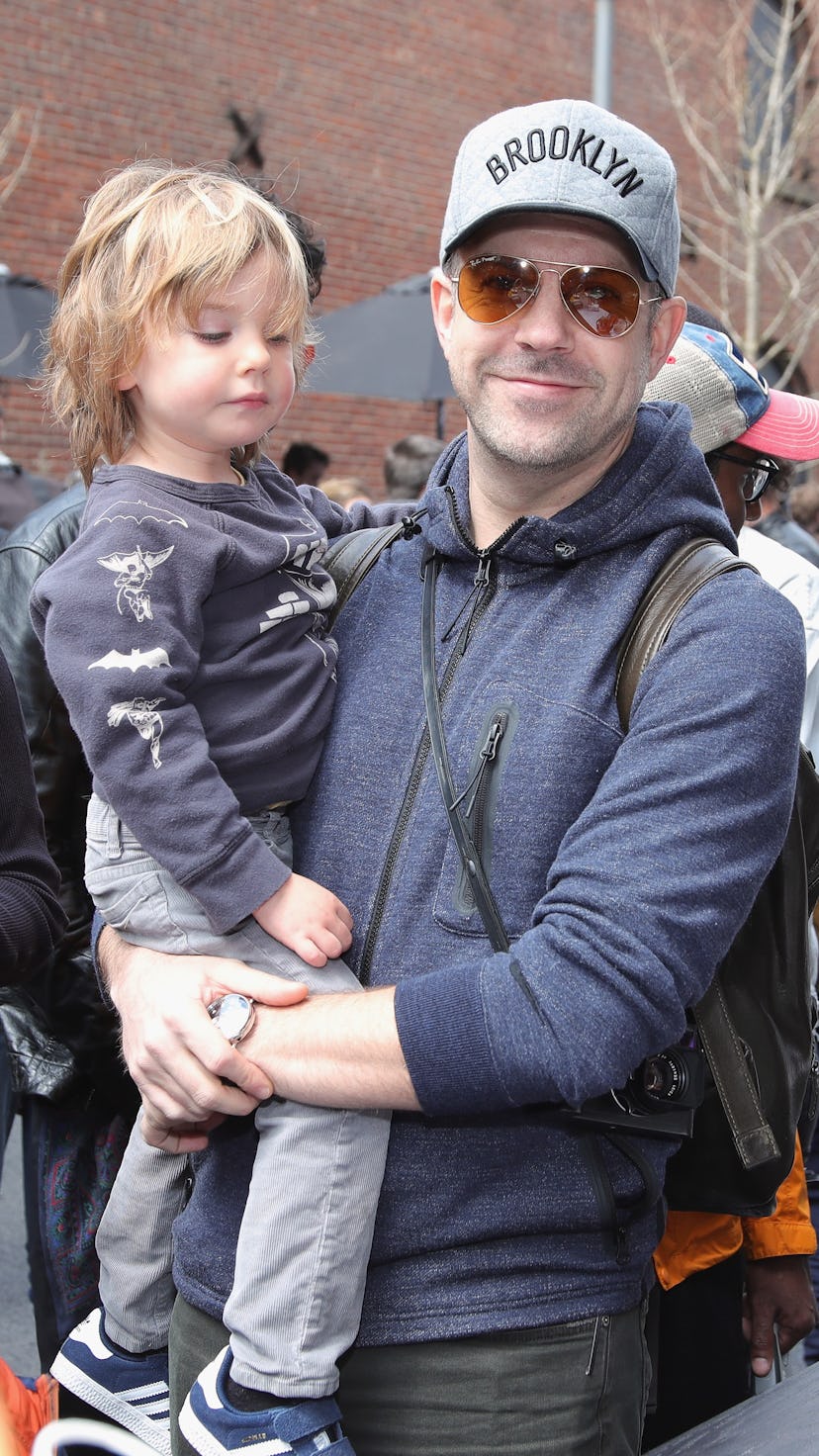 NEW YORK, NY - APRIL 15:  Jason Sudeikis attends the celebration of Jackie Robinson Day at Shinola's...
