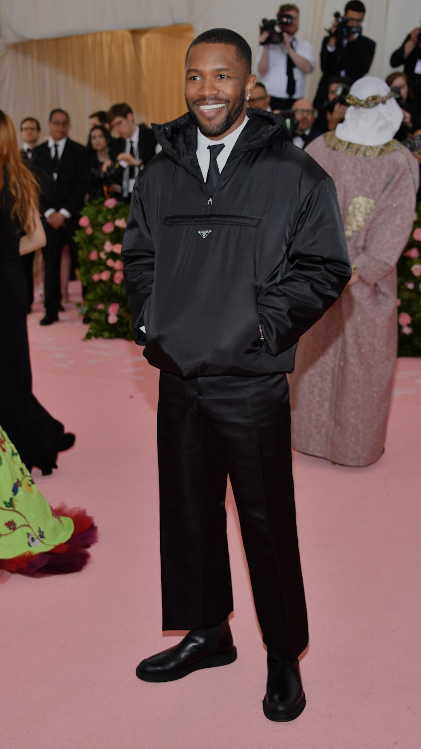 NEW YORK, NEW YORK - MAY 06: Frank Ocean attends The 2019 Met Gala Celebrating Camp: Notes on Fashio...