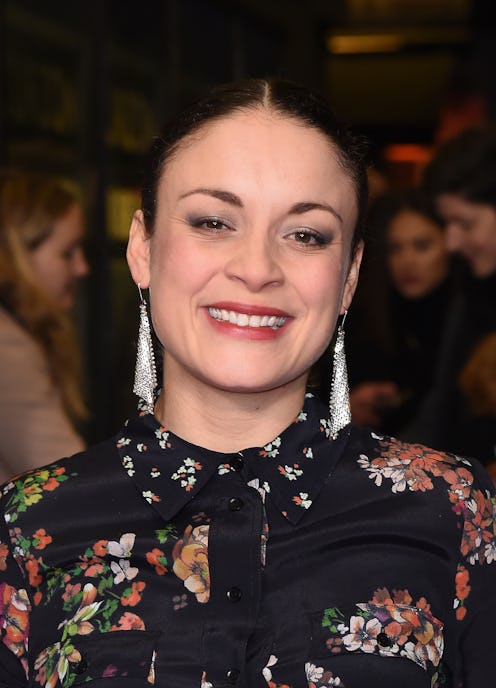 LONDON, ENGLAND - FEBRUARY 27: Rochenda Sandall attends the World Premiere of "Sulphur And White" at...