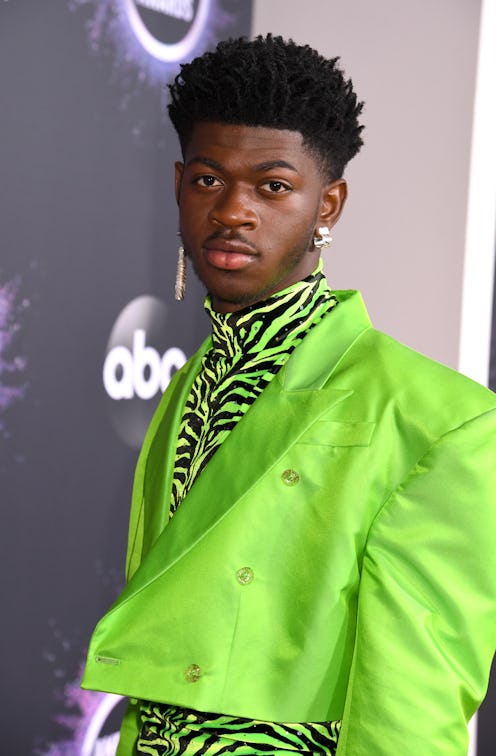 LOS ANGELES, CALIFORNIA - NOVEMBER 24: Lil Nas X attends the 2019 American Music Awards at Microsoft...