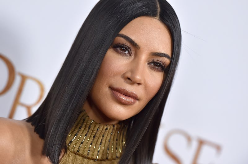 HOLLYWOOD, CA - APRIL 12:  TV personality Kim Kardashian arrives at the Premiere of Open Road Films'...