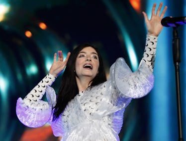New Zealand singer, Lorde performs during her concert at the Corona Capital Music Festival in Mexico...