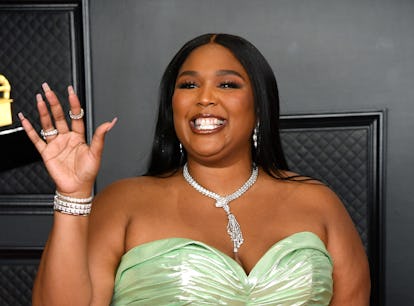 LOS ANGELES, CALIFORNIA - MARCH 14: Lizzo attends the 63rd Annual GRAMMY Awards at Los Angeles Conve...